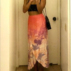 River Island High Low Midi skirt